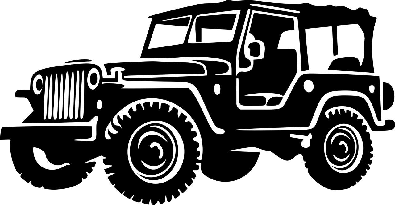 The logo font of Jeep (Jeep font)