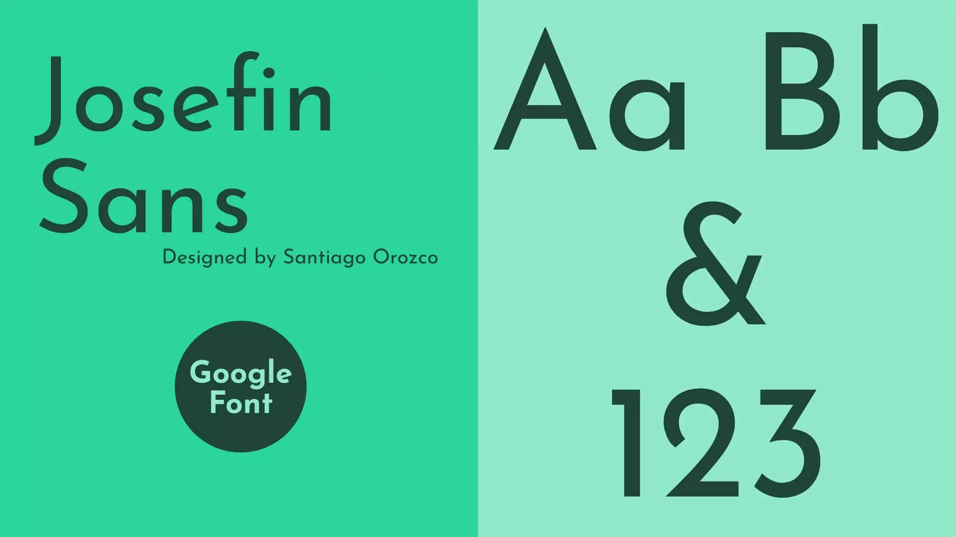 Josefin Sans Font Download