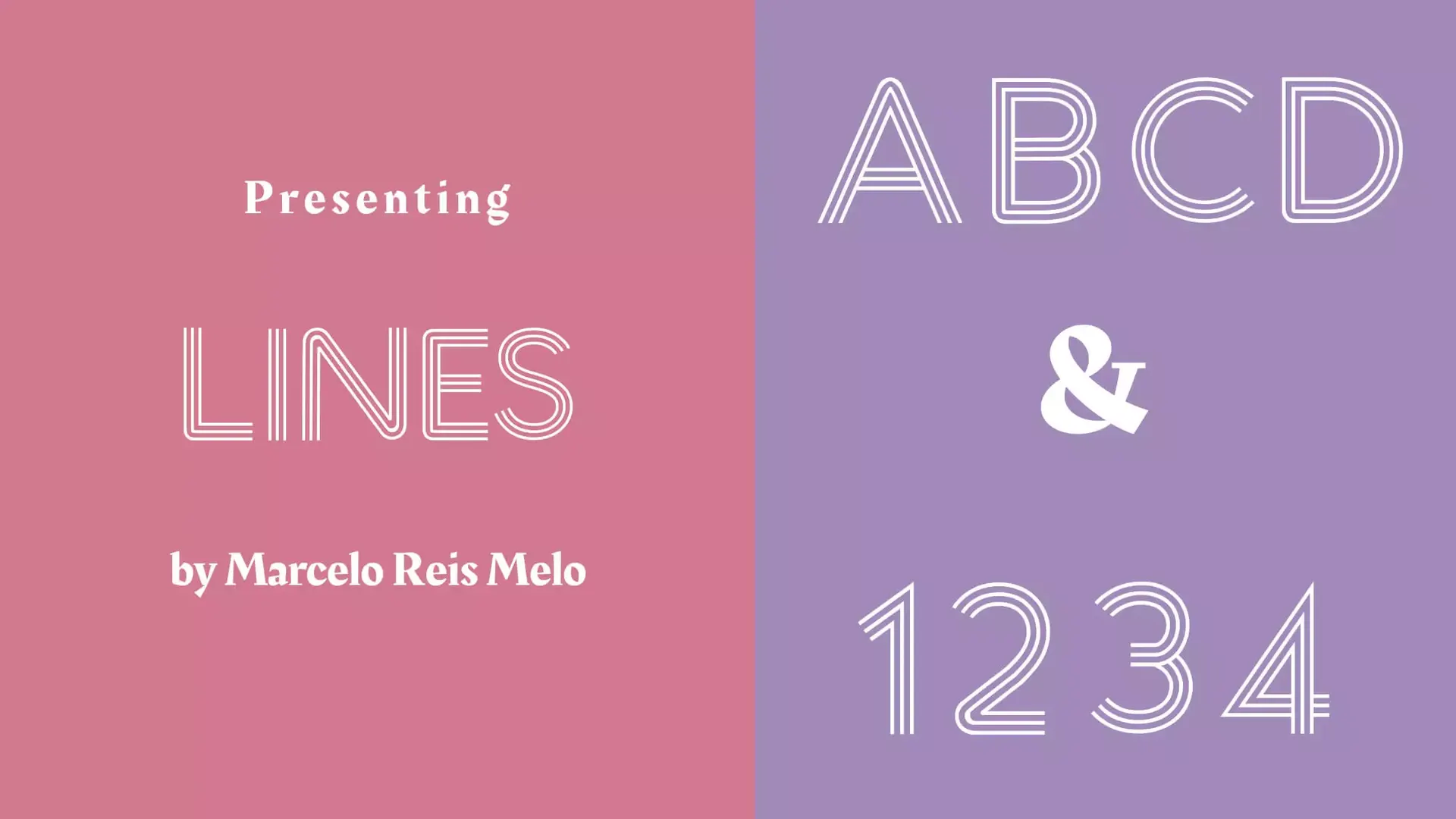 Lines Font Free Download