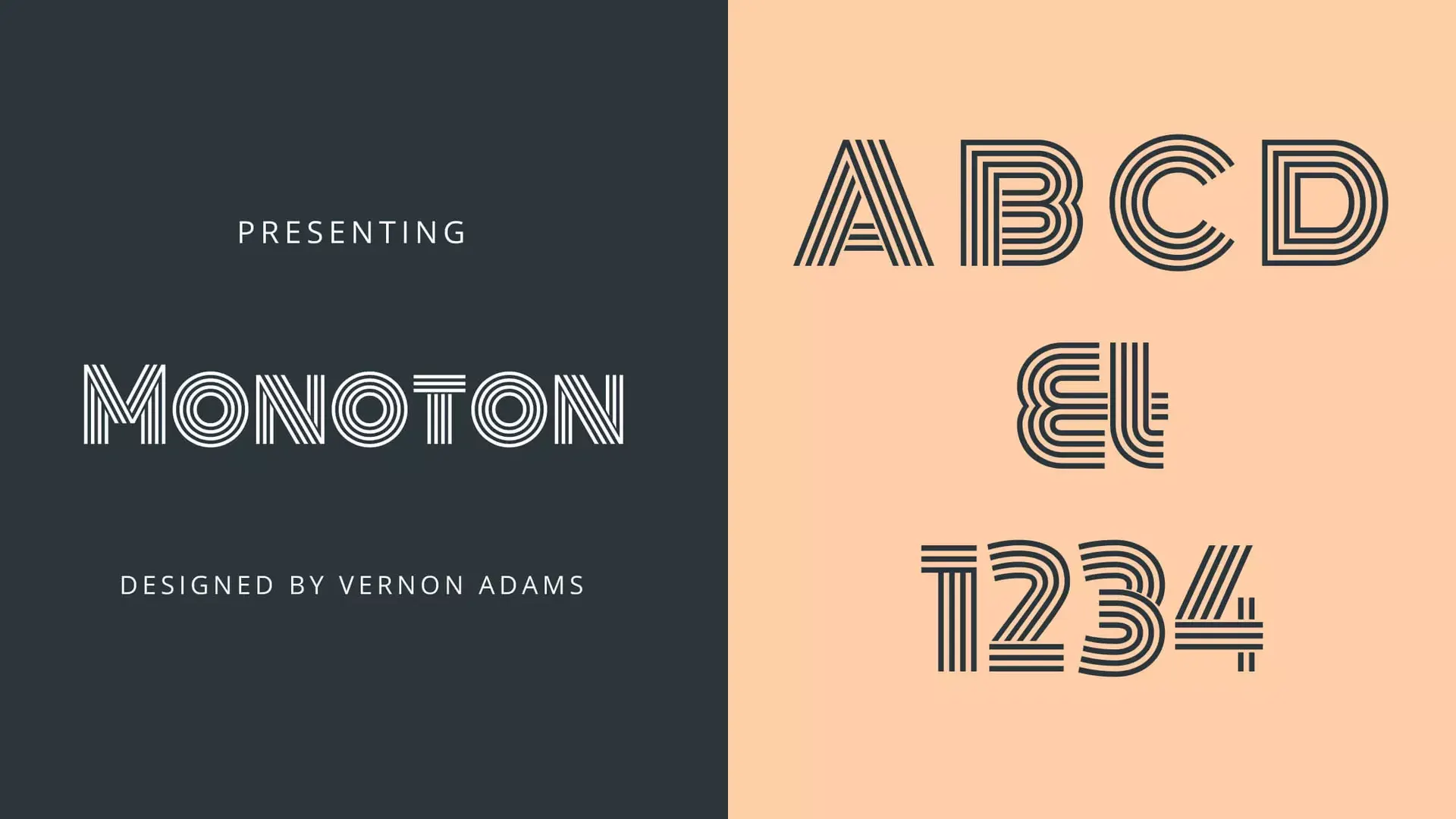 Monoton Font Download Free