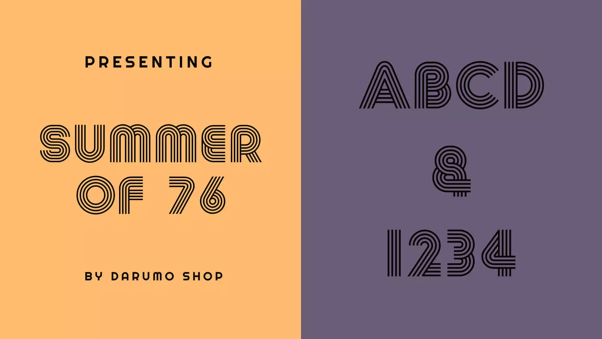 Summer Of 76 Font Free Download