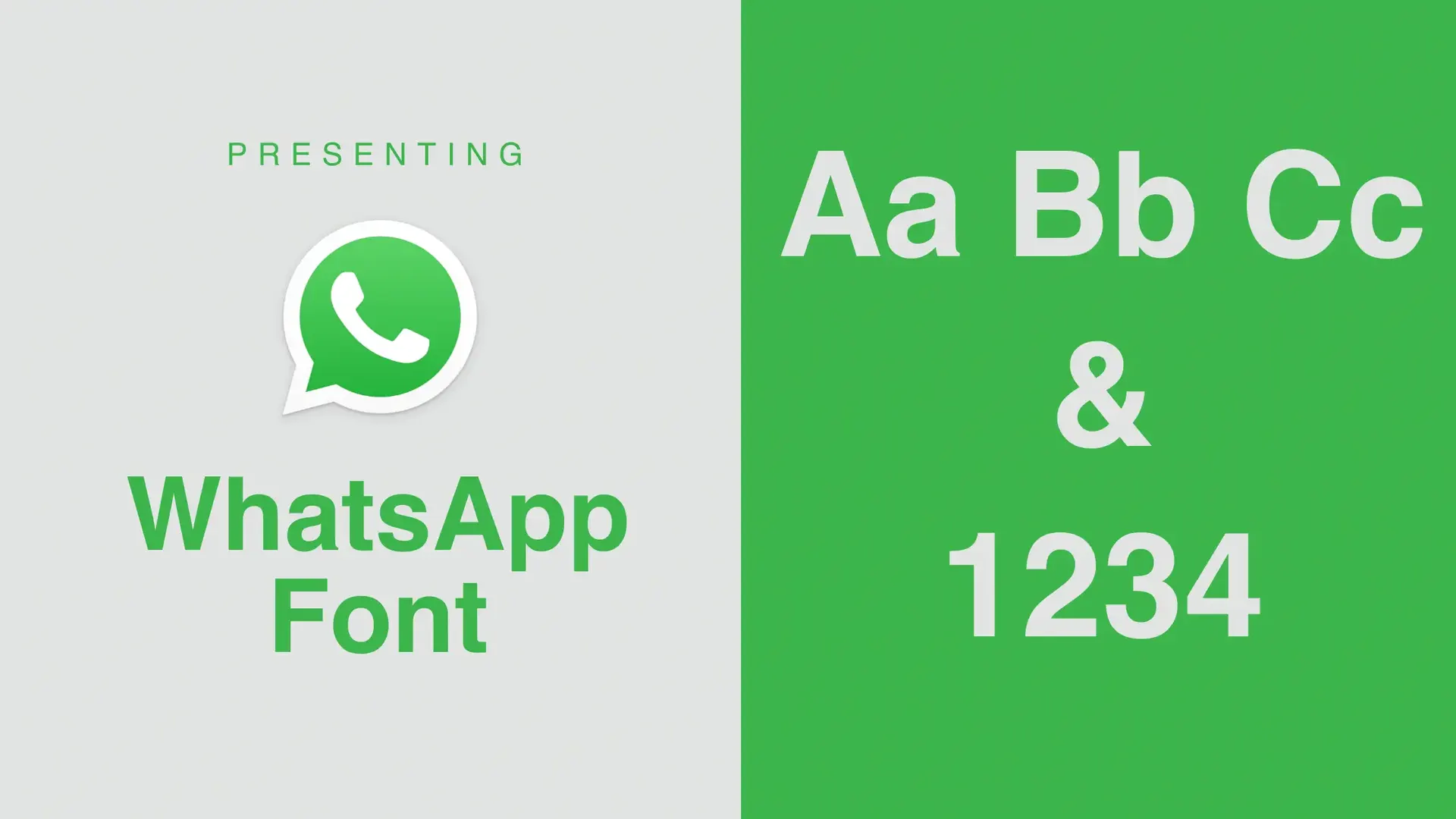 Whatsapp Font Download Free