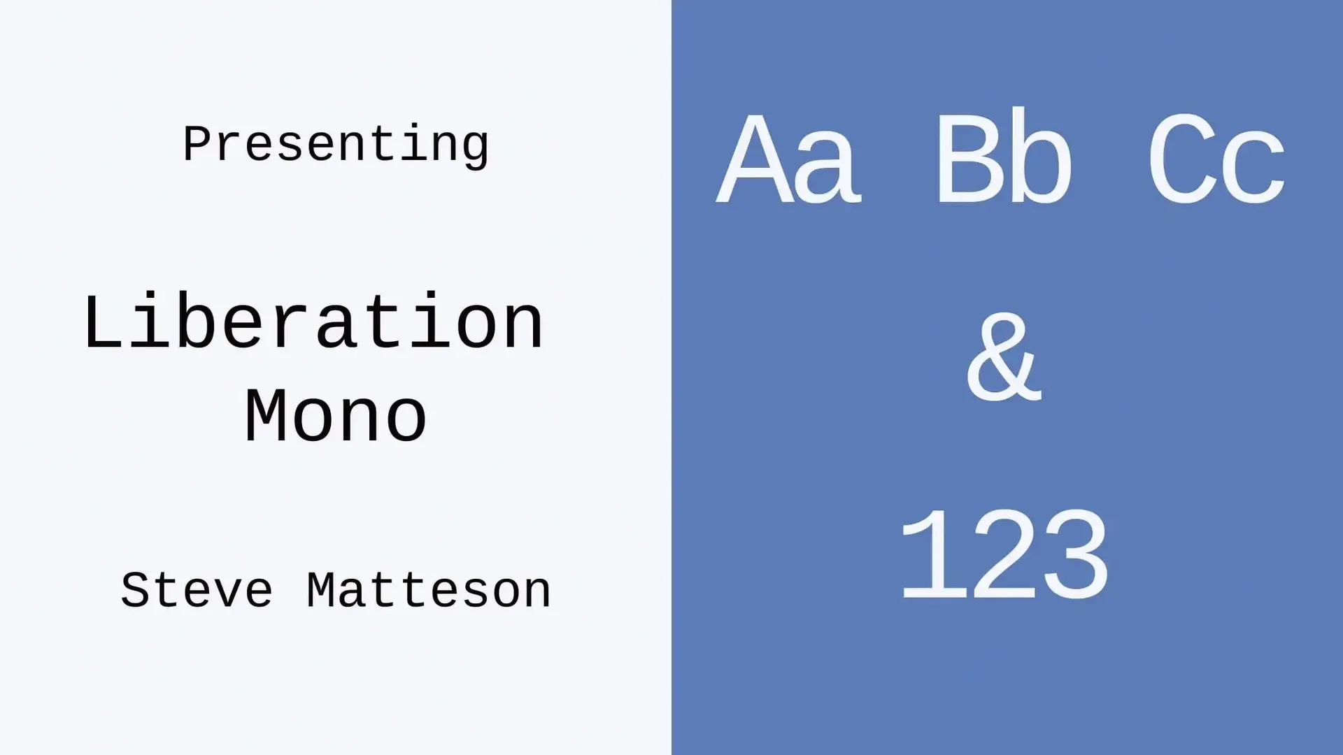 Liberation Mono Font Free Download